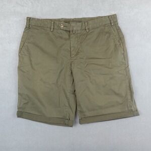 Suitsupply Shorts Mens 32 Dark Tan Chino Bennington Pure Cotton 48
